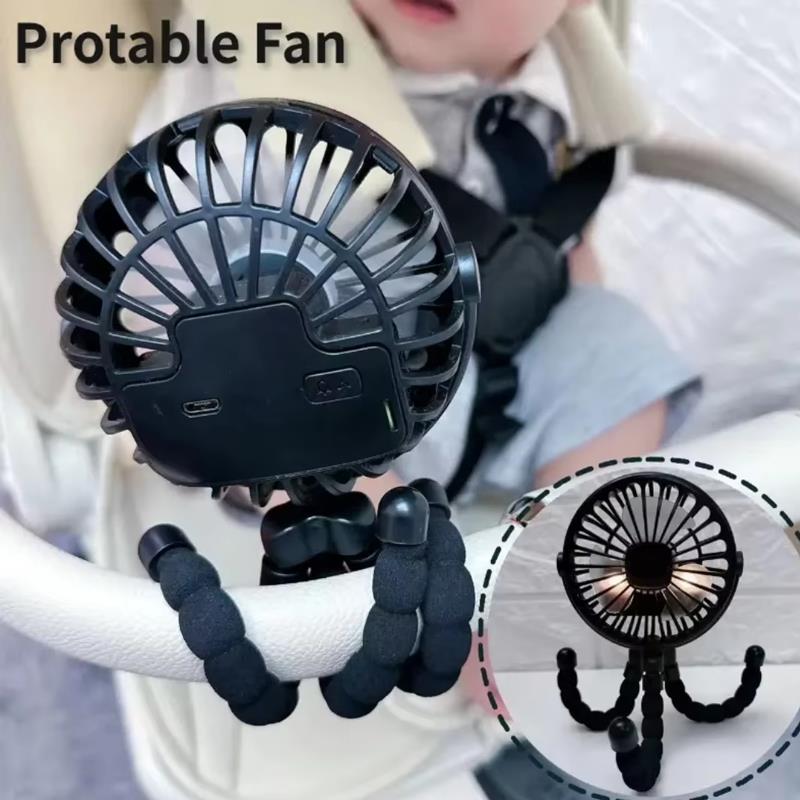 Phone Accessories Baby - Baby 3 Speeds Stroller Mini Fan