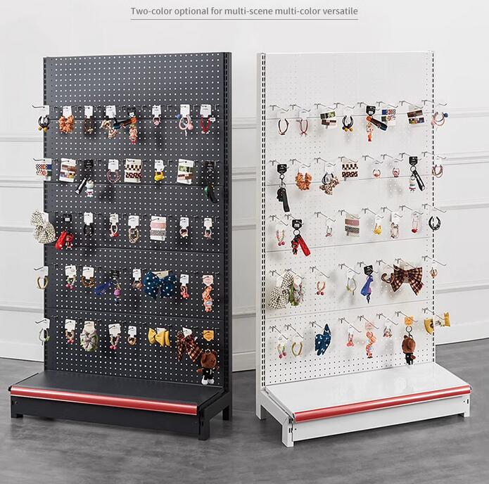 Phone Accessories Rack Display - Supermarket shelves, mobile phone accessories, hanging
