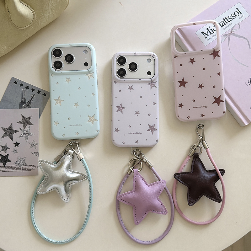 Phone Accessories Charms - Korean Cute Star Phone Case For