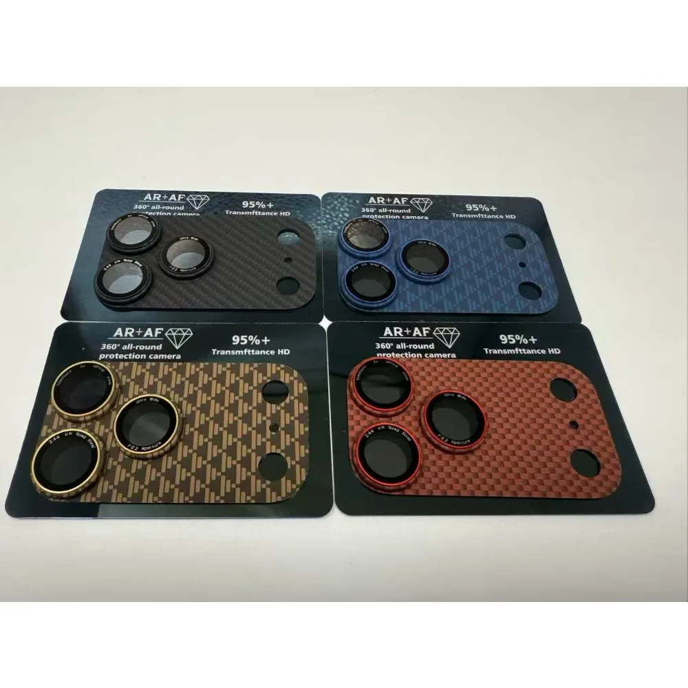 Quality Phone Accessories - Carbon Fiber Kevlar Full Camera Lens