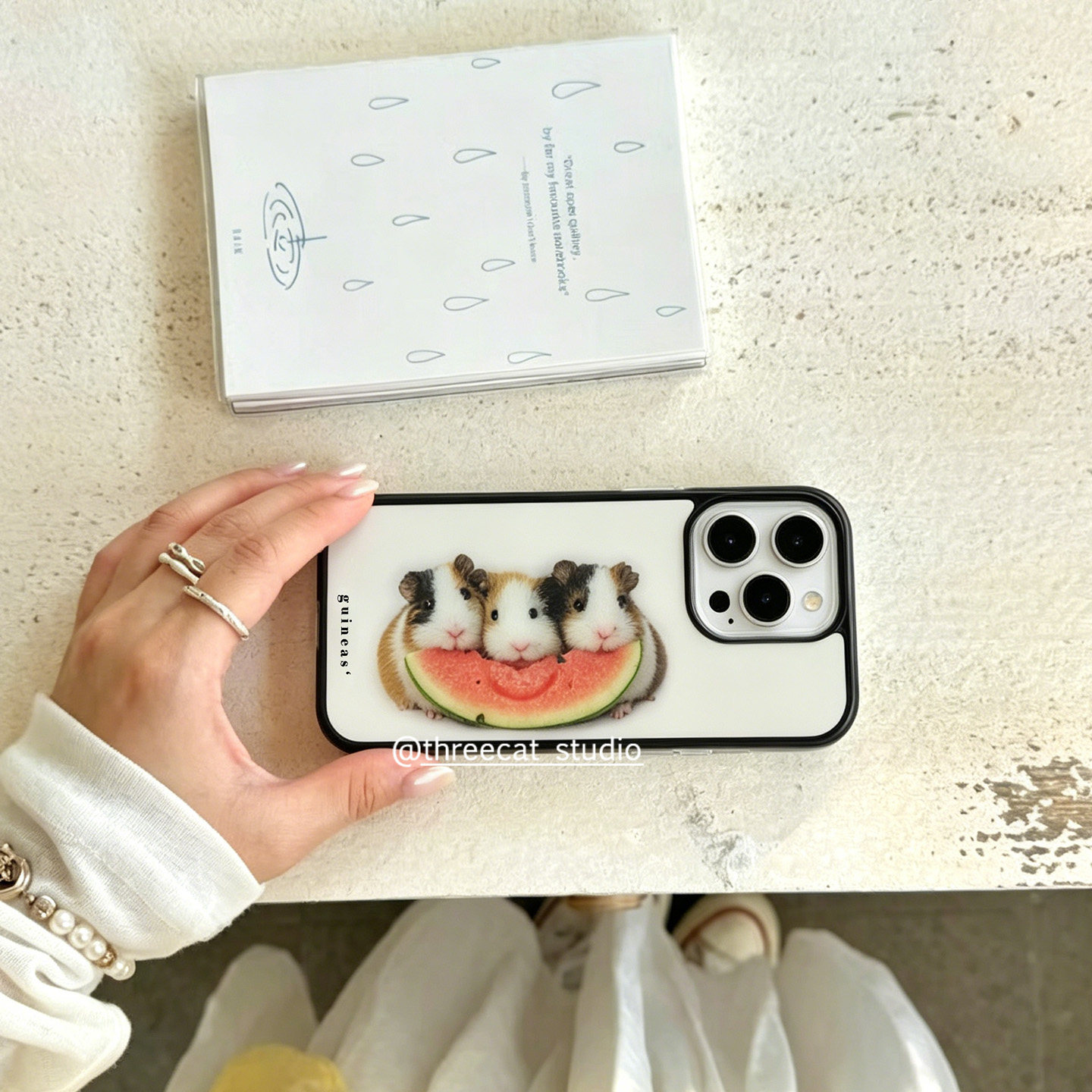 Korean Ins Guinea Pig Eat Wate - Phone Accessories List recension och pris