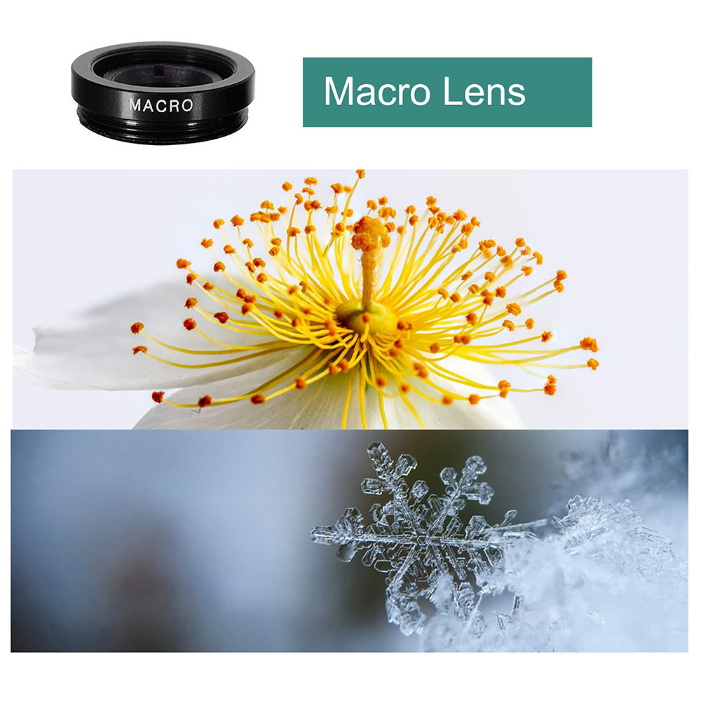 Universal 3 in 1 Fish Eye Lens - Lens Camera Clip recension och pris