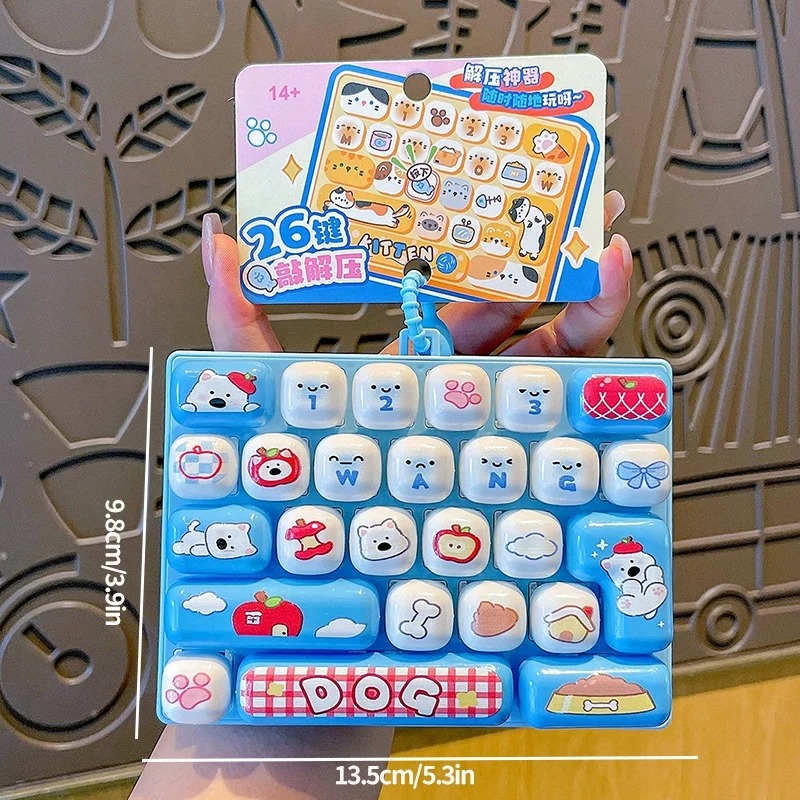 26-Grid Anti-Stress Keyboard K - Phone Accessories Charms recension och pris