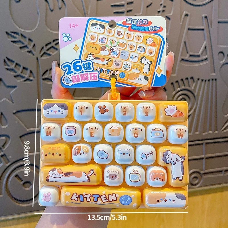 26-Grid Anti-Stress Keyboard K - Phone Accessories Charms recension och pris