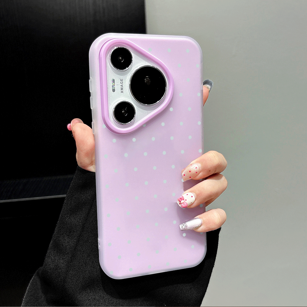 Adorable Light Blue Polka Dot  - X Phone Accessories recension och pris