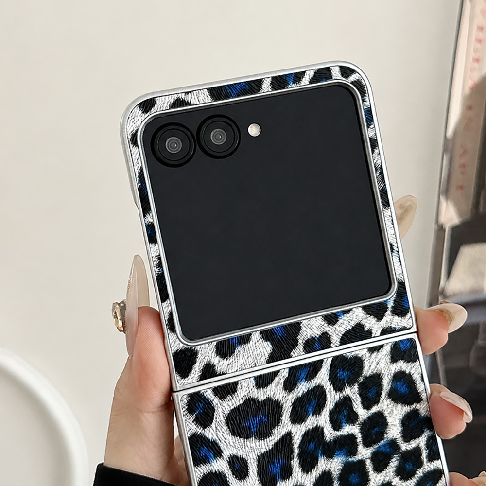 Leopard Print Folding Flip Pho - Phone Accessories Charms recension och pris