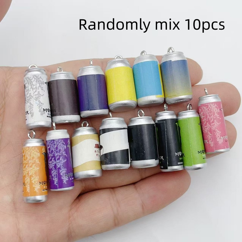 10Pcs Mini Simulation Beverage - Phone Accessories Charms recension och pris