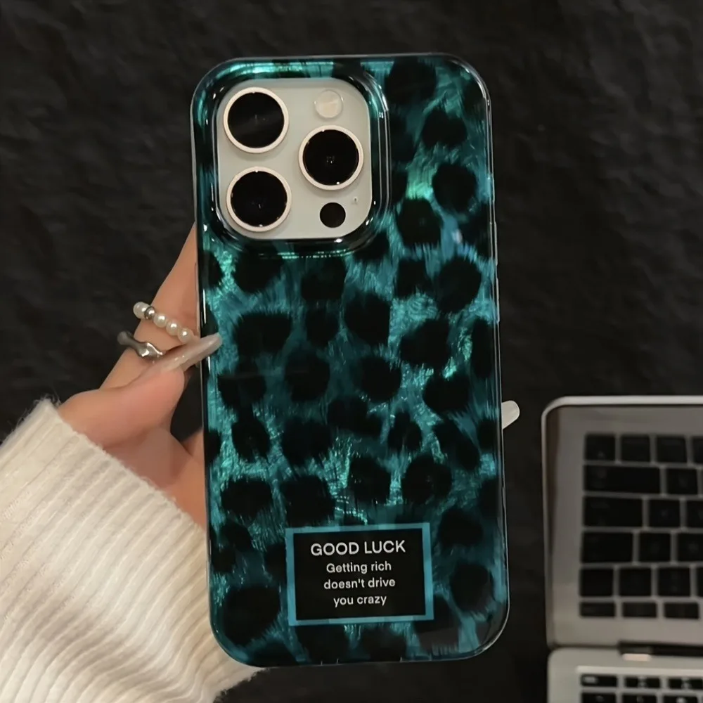 Retro Laser Cute Leopard Print - Phone Accessories List recension och pris