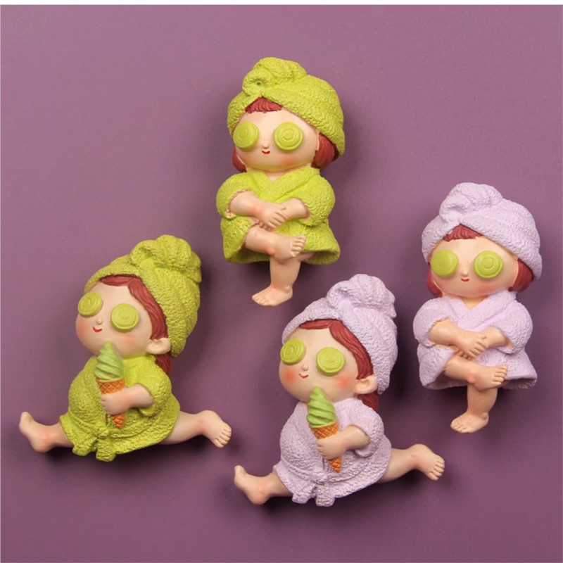 Wearing Nightgown Girl Resin R - Phone Accessories For Old People recension och pris