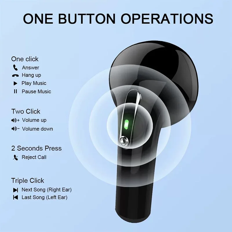 J97 TWS Bluetooth Earphone Tru - Phone Accessories Amazon recension och pris