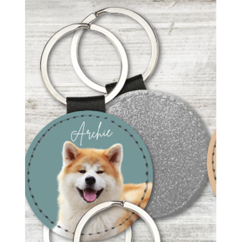 Custom Pet Photo Keychain Pers - Phone Accessories Charms recension och pris