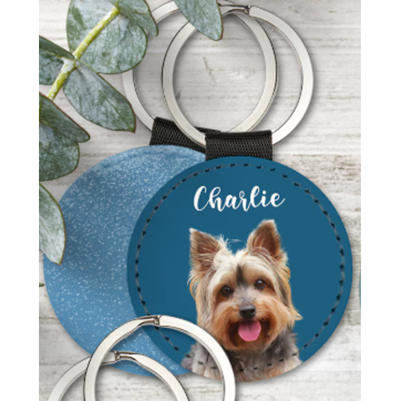 Custom Pet Photo Keychain Pers - Phone Accessories Charms recension och pris