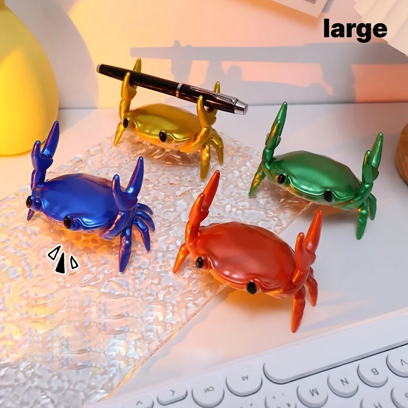 Personality 3D Crab Desk Decor - Phone Accessories For Old People recension och pris