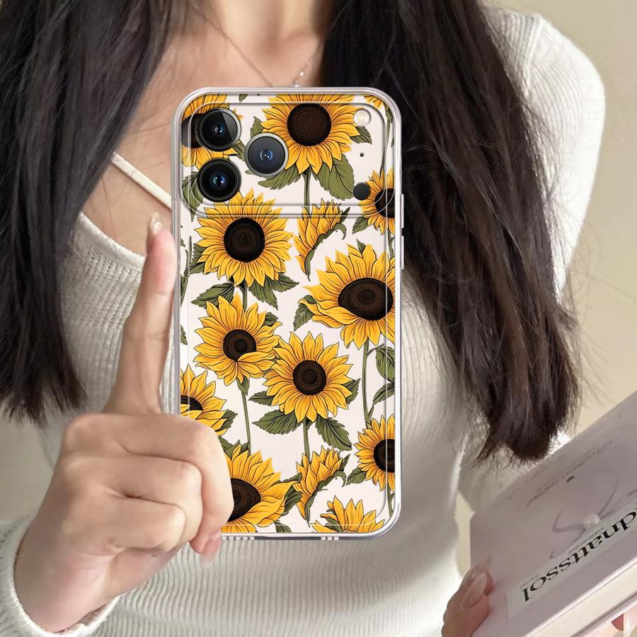 Cute Sunflower Pattern Case fo - Phone Accessories List recension och pris