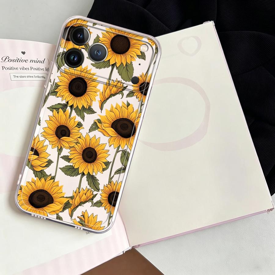 Cute Sunflower Pattern Case fo - Phone Accessories List recension och pris