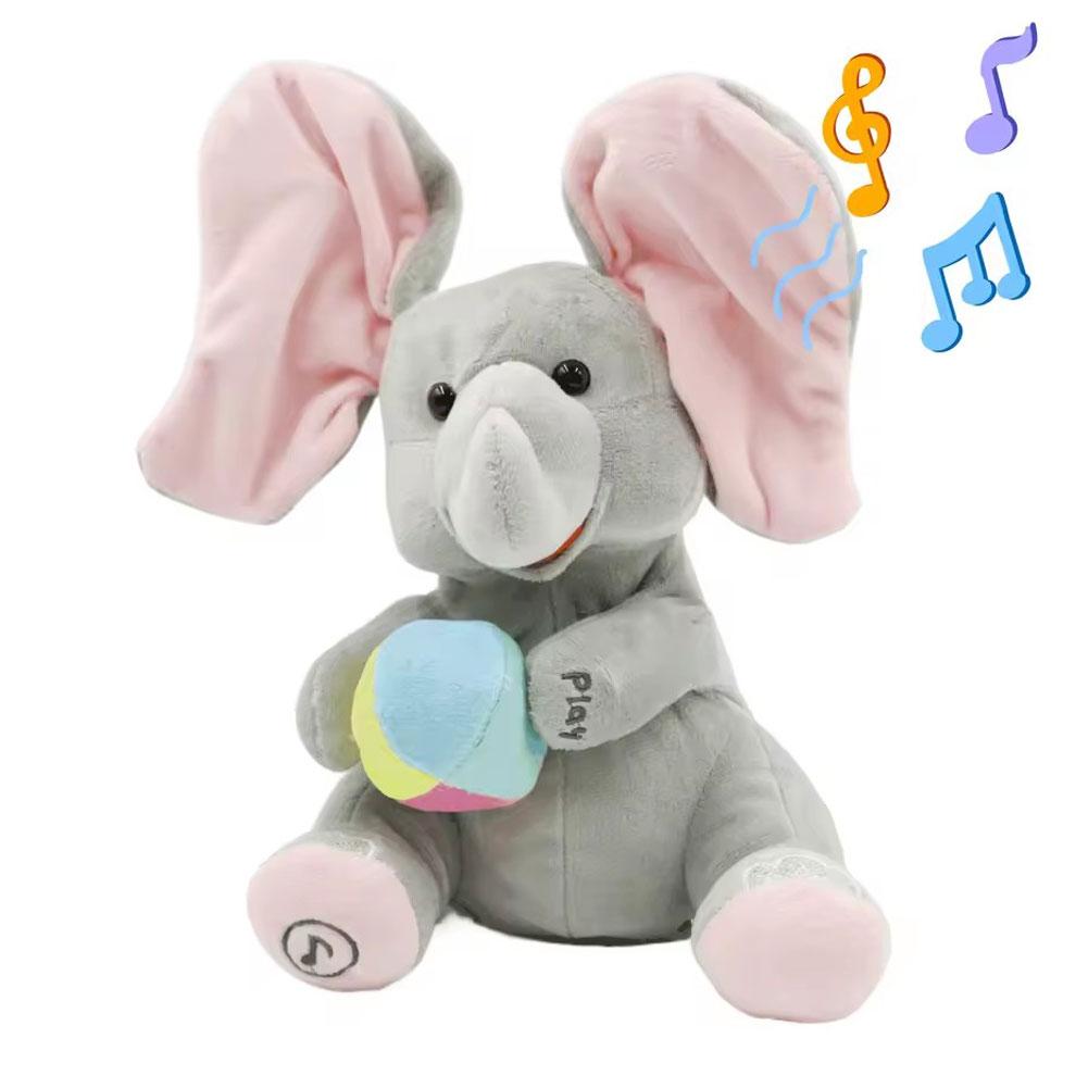 Hide and Seek Elephant Plush T - Phone Accessories Baby recension och pris