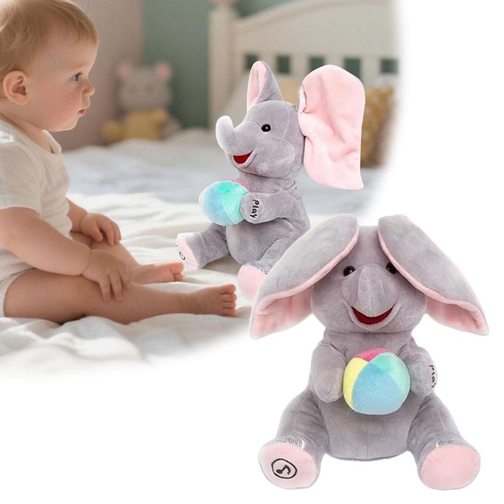 Hide and Seek Elephant Plush T - Phone Accessories Baby recension och pris