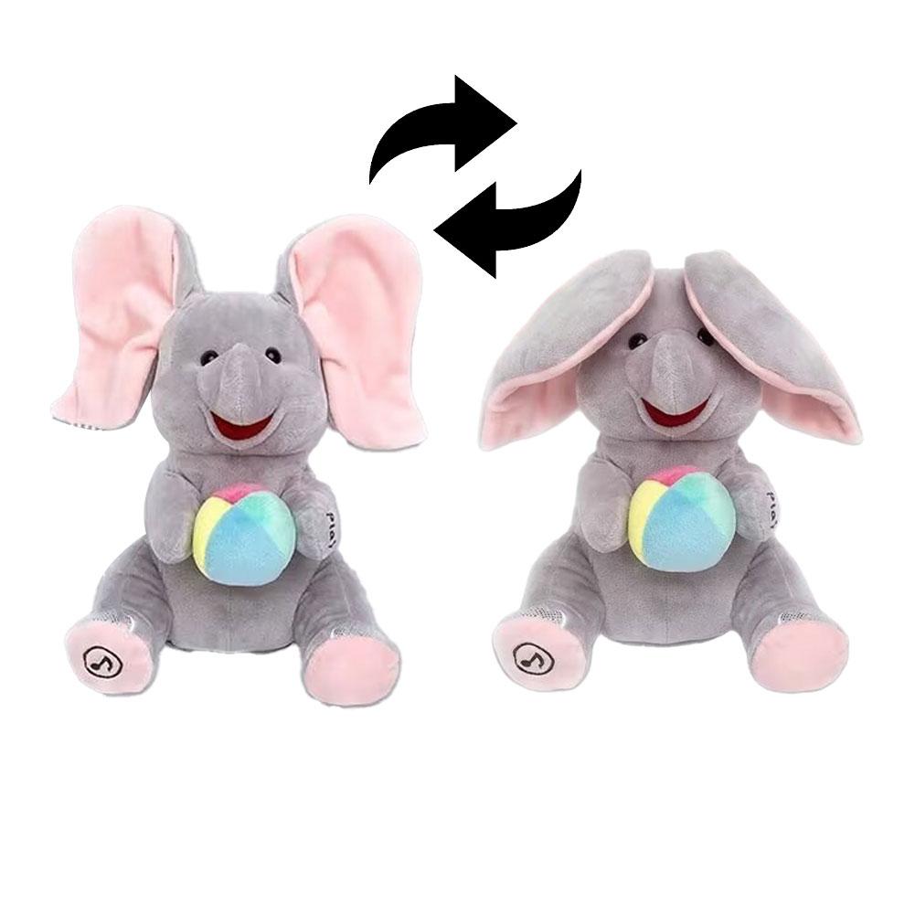 Hide and Seek Elephant Plush T - Phone Accessories Baby recension och pris