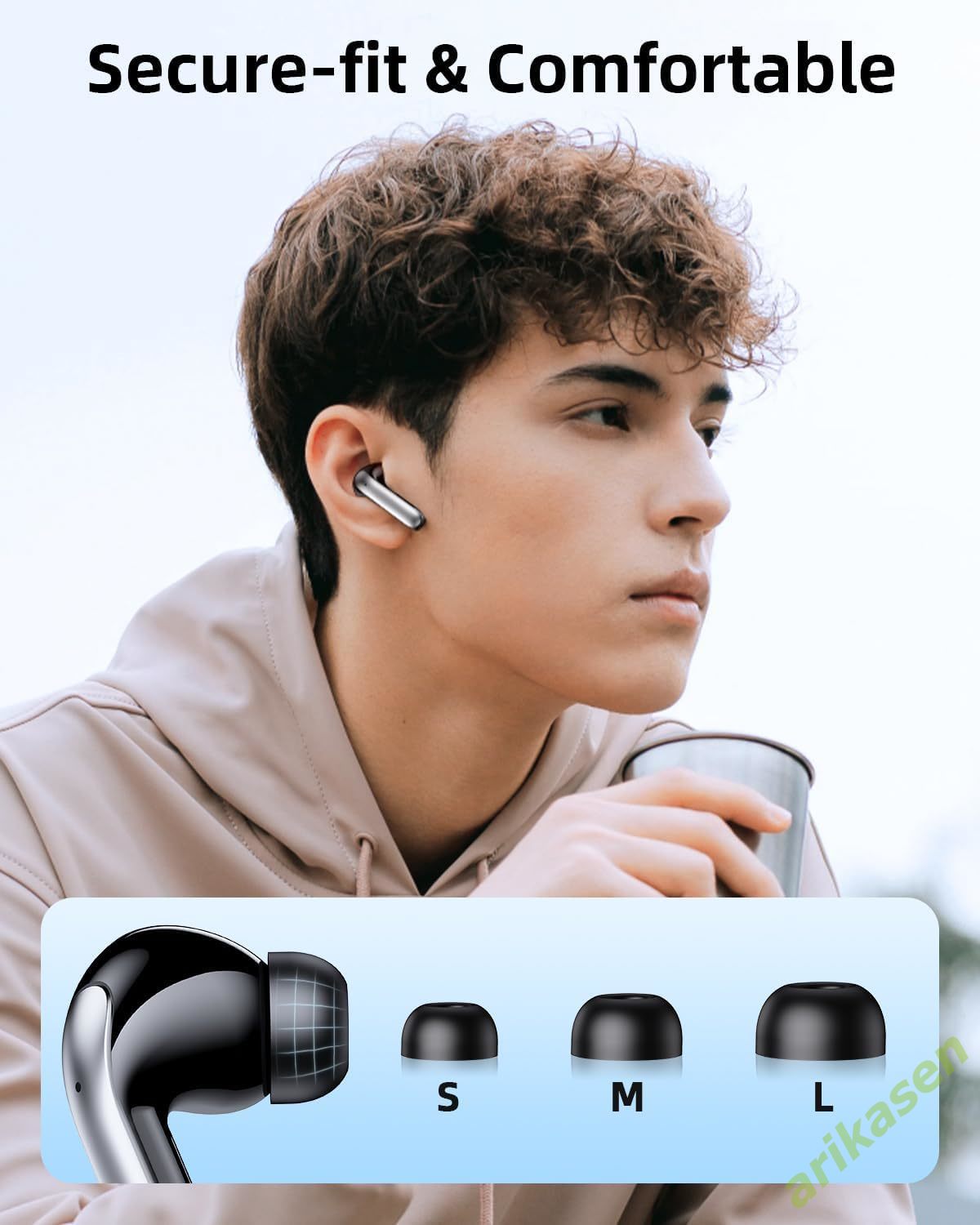 ANC Bluetooth Earphones Active - Phone Accessories Amazon recension och pris