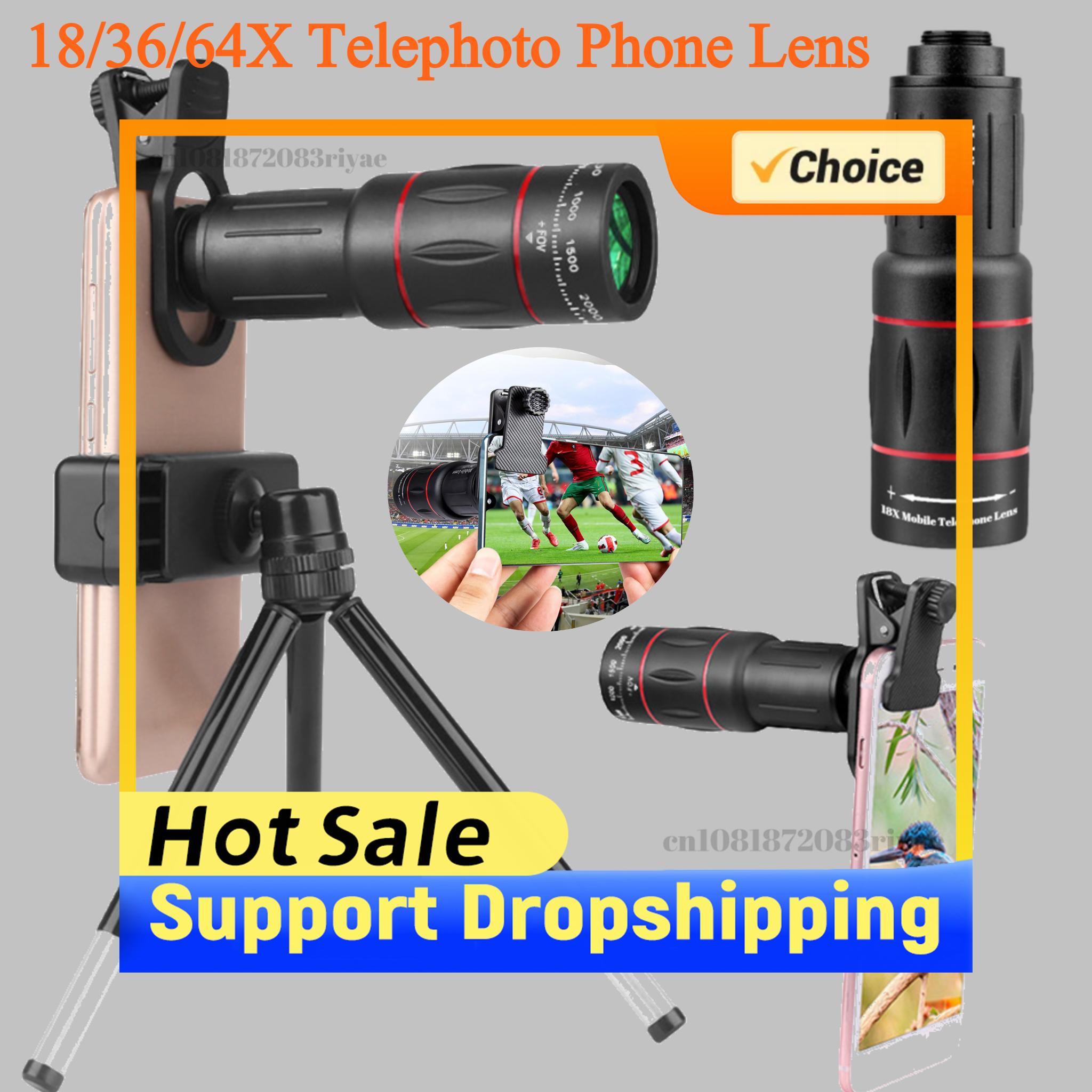 18/36/64X Mobile Phone Camera  - Lens Camera Clip recension och pris