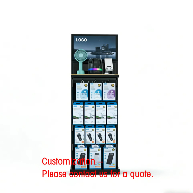 custom.Price Double-sided Meta - Phone Accessories Rack Display recension och pris