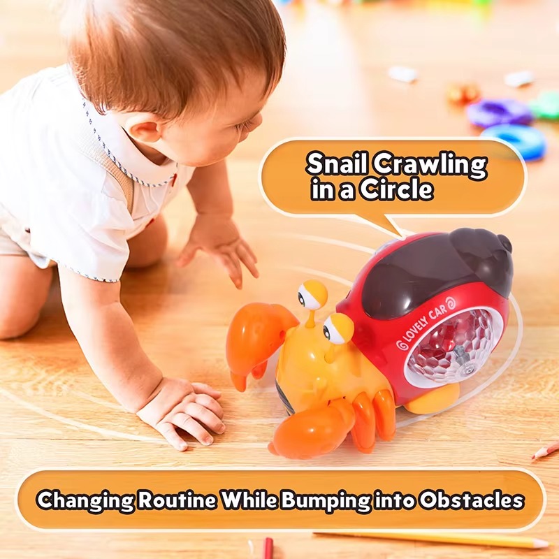 Luminous Snail Toy,Baby Electr - Phone Accessories Baby recension och pris