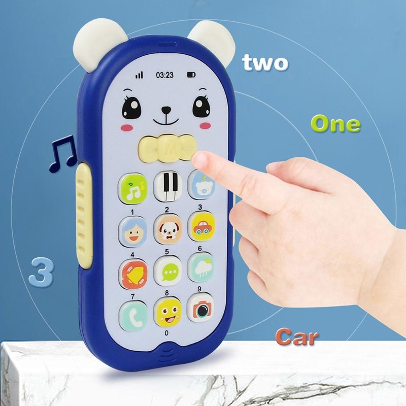 Baby Phone Toy Telephone Music - Phone Accessories Baby recension och pris