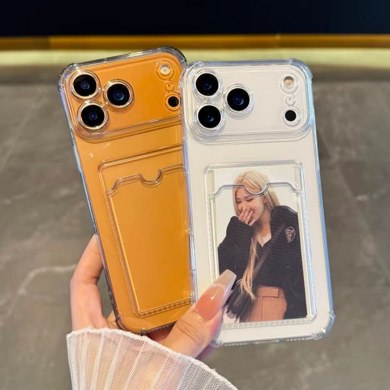 Transparent Card Slot Holder C - Quality Phone Accessories recension och pris