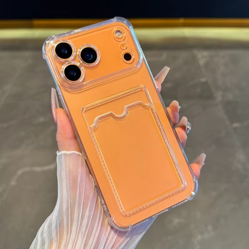 Transparent Card Slot Holder C - Quality Phone Accessories recension och pris