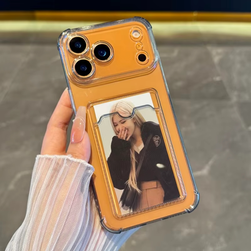 Transparent Card Slot Holder C - Quality Phone Accessories recension och pris