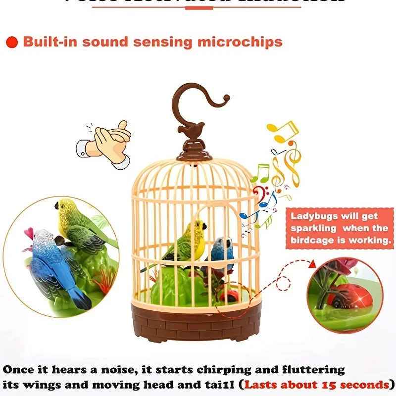 Voice-Activated Induction Bird - Phone Accessories Baby recension och pris