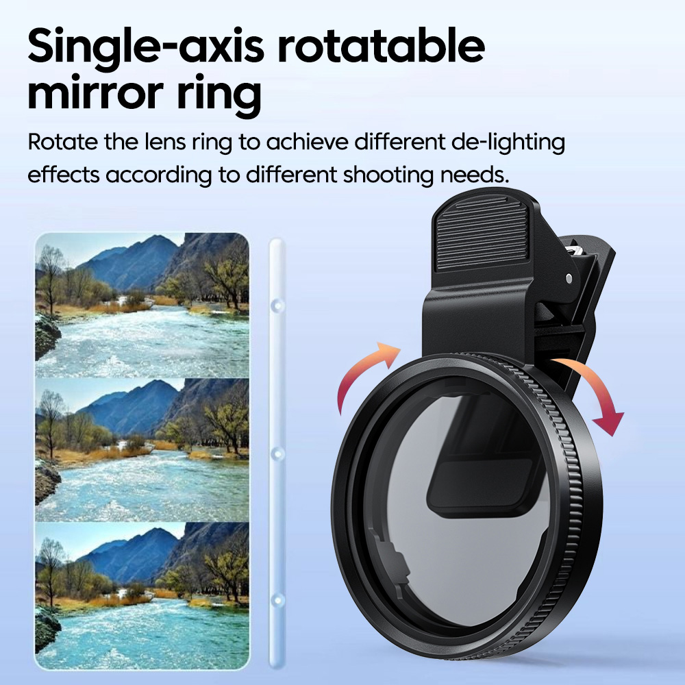 52MM Circular Universal Portab - Lens Camera Clip recension och pris