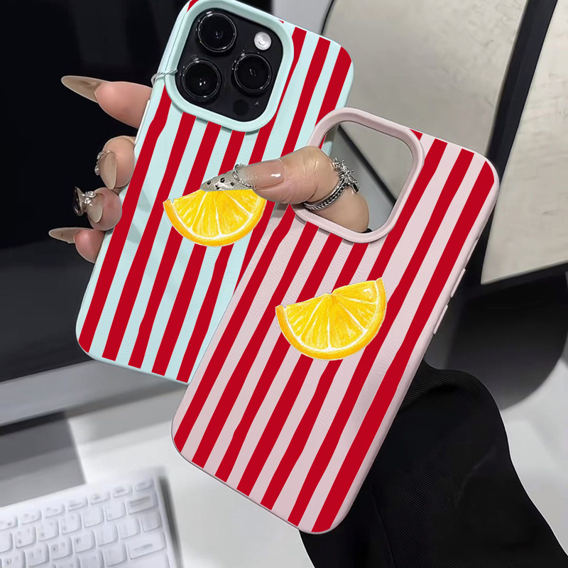 Fashion Lemon Pattern TPU Sili - Phone Accessories List recension och pris