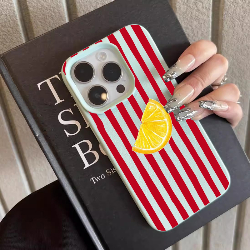 Fashion Lemon Pattern TPU Sili - Phone Accessories List recension och pris