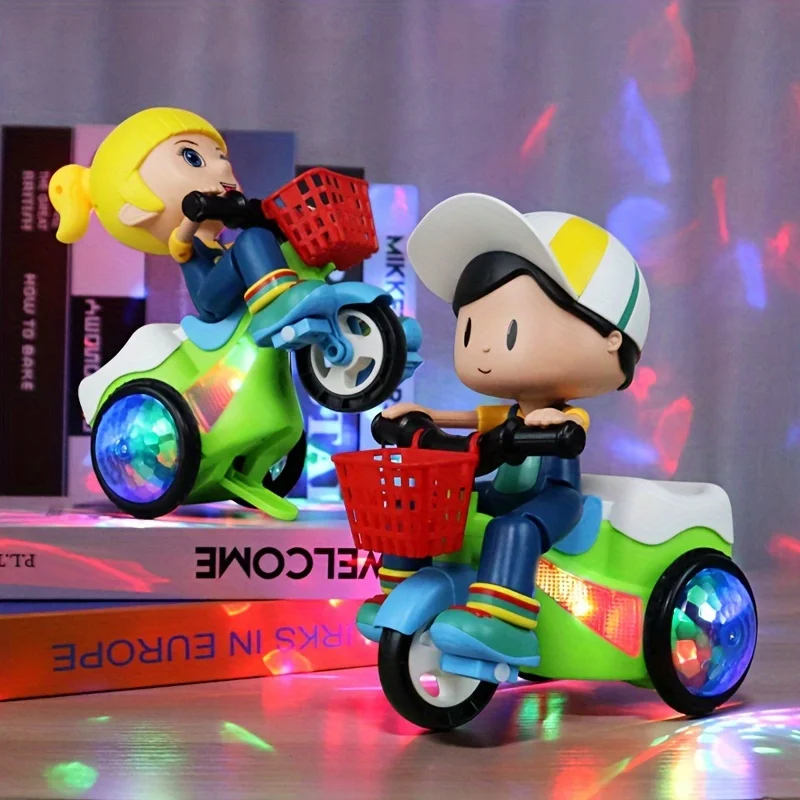 Music Stunt Cool Tricycle Car  - Phone Accessories Baby recension och pris
