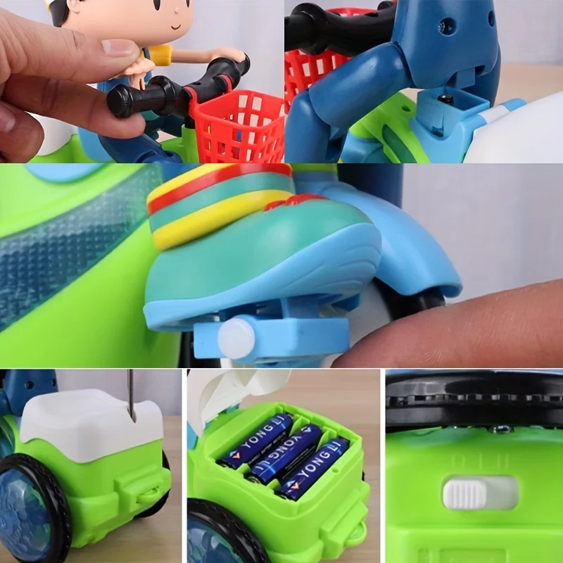 Music Stunt Cool Tricycle Car  - Phone Accessories Baby recension och pris