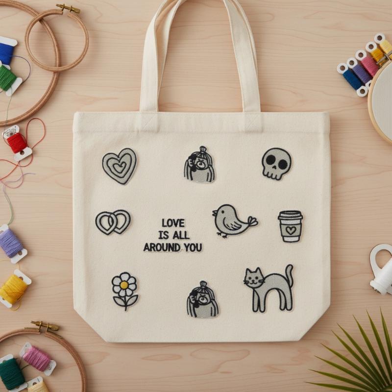 1Set Heart Cat Skull Birds Emb - Phone Accessories Are recension och pris
