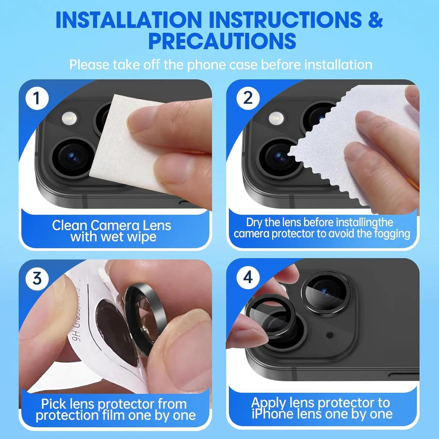 2-3Pcs Tempered Glass Camera Z - Quality Phone Accessories recension och pris