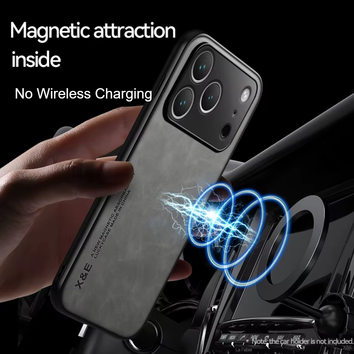 Leather  Phone Case  for APPLE - Car Mount Phone recension och pris