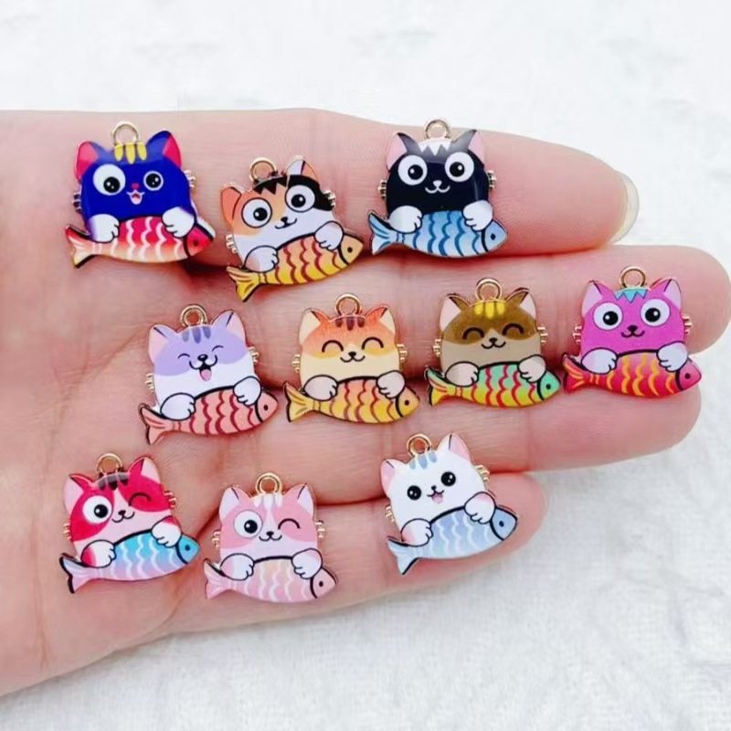 10pcs cross-border cartoon cut - Phone Accessories Are recension och pris