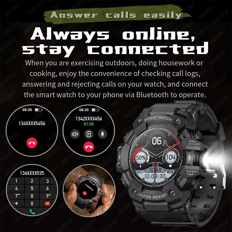 2026 Smart Watch Sport Outdoor - Phone Zone Accessories & Repair recension och pris