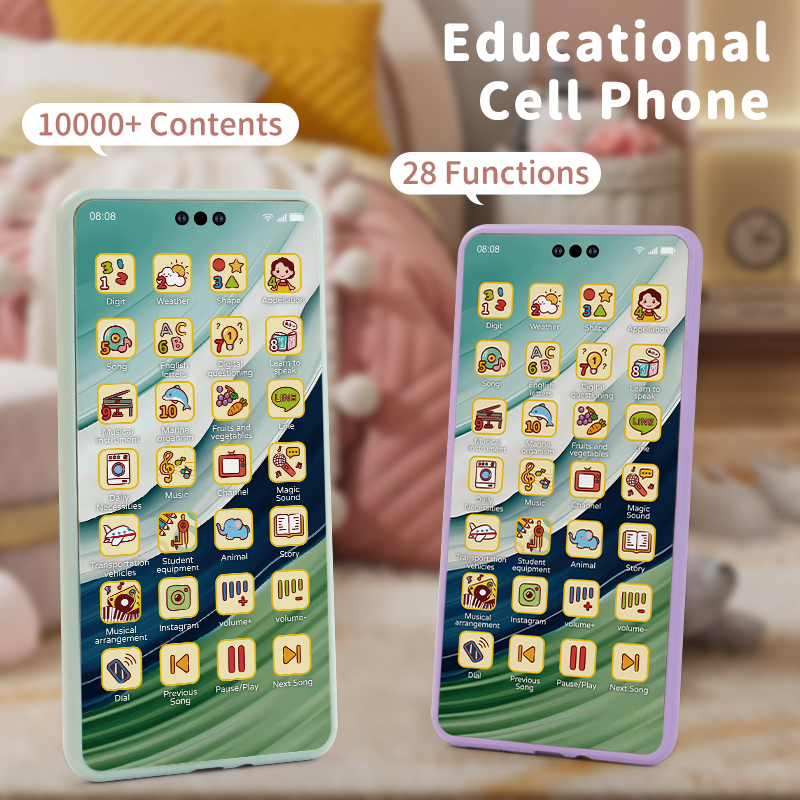 Toy Cell Phone Educational Toy - Phone Accessories Baby recension och pris