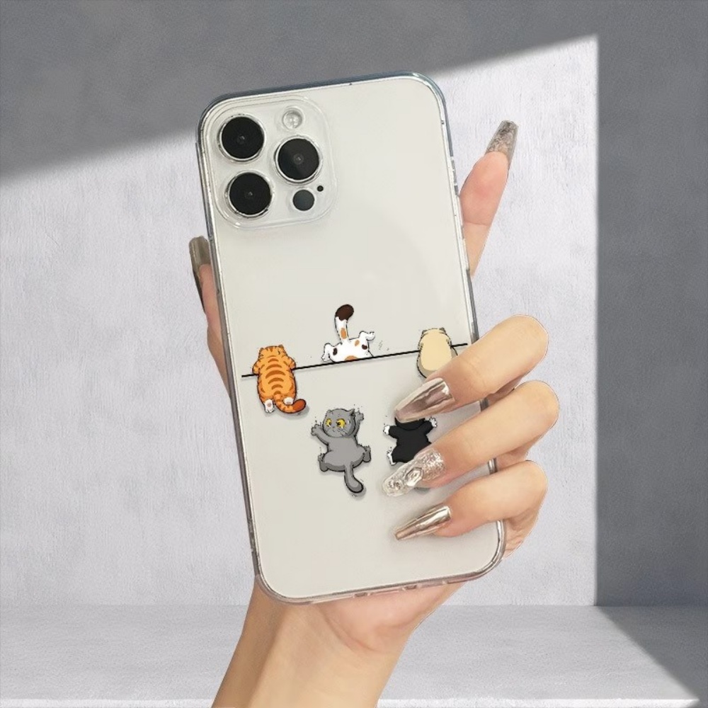 Five Cute Cat Pattern Phone Ca - Phone Accessories List recension och pris