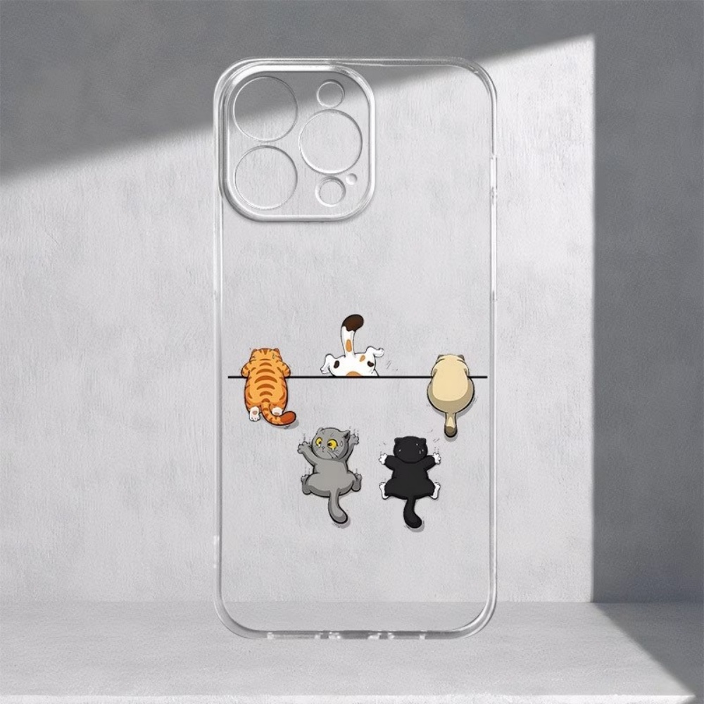 Five Cute Cat Pattern Phone Ca - Phone Accessories List recension och pris