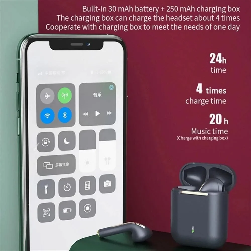 Wireless Earphones J18 In Ear  - Phone Accessories Amazon recension och pris