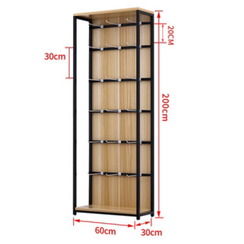 Supermarket shelf display cabi - Phone Accessories Rack Display recension och pris