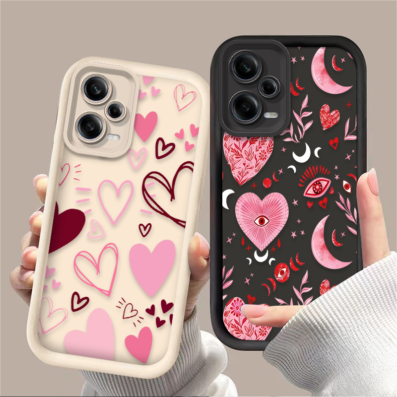 Pink Heart-shaped Phone Case f - X Phone Accessories recension och pris