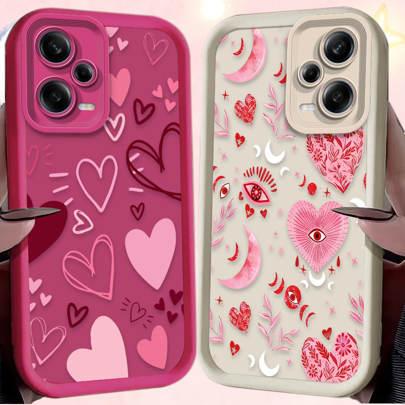Pink Heart-shaped Phone Case f - X Phone Accessories recension och pris