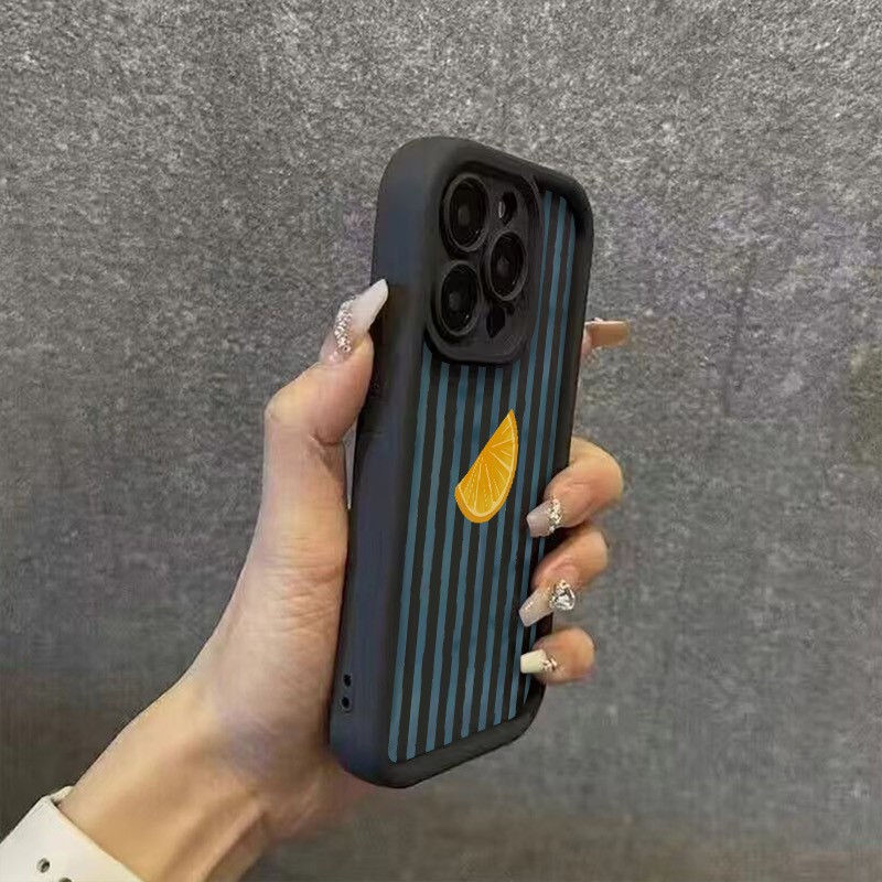 Striped Lemon Slice Pattern Ph - Phone Accessories List recension och pris