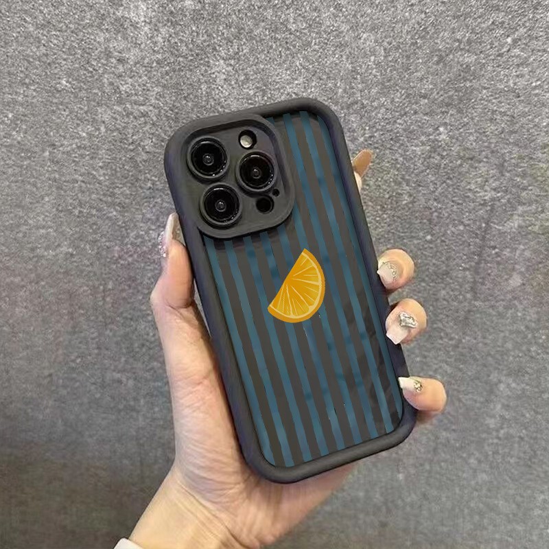 Striped Lemon Slice Pattern Ph - Phone Accessories List recension och pris